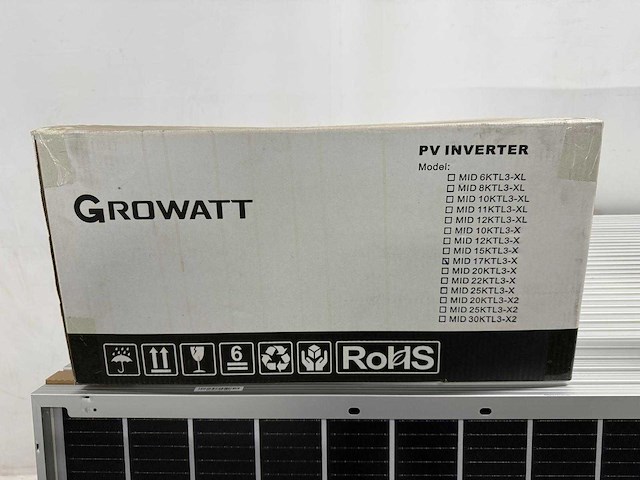 Akcome - set van 36 zonnepanelen (470 wp) - growatt 17 kw omvormer - afbeelding 5 van  7