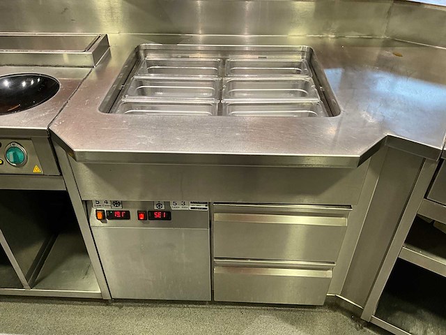 Ake-ideal - koelwerkbank en saladettelijn (c) - afbeelding 6 van  9