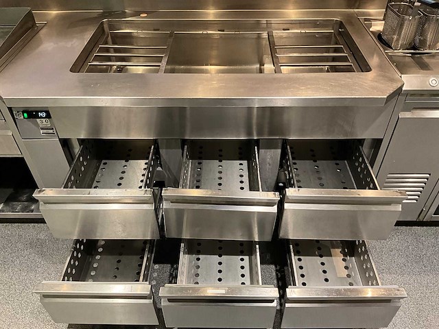 Ake-ideal - koelwerkbank en saladettelijn (c) - afbeelding 3 van  20