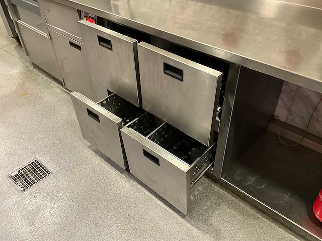 Ake-ideal - koelwerkbank met spoeltafel - afbeelding 4 van  10