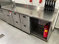 Ake-ideal - koelwerkbank met spoeltafel - afbeelding 1 van  10