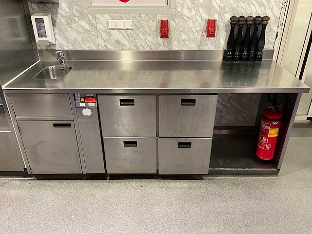 Ake-ideal - koelwerkbank met spoeltafel - afbeelding 3 van  10