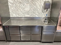 Ake-ideal - koelwerkbank met spoeltafel - afbeelding 1 van  10