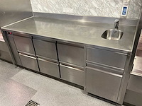 Ake-ideal - koelwerkbank met spoeltafel - afbeelding 3 van  10