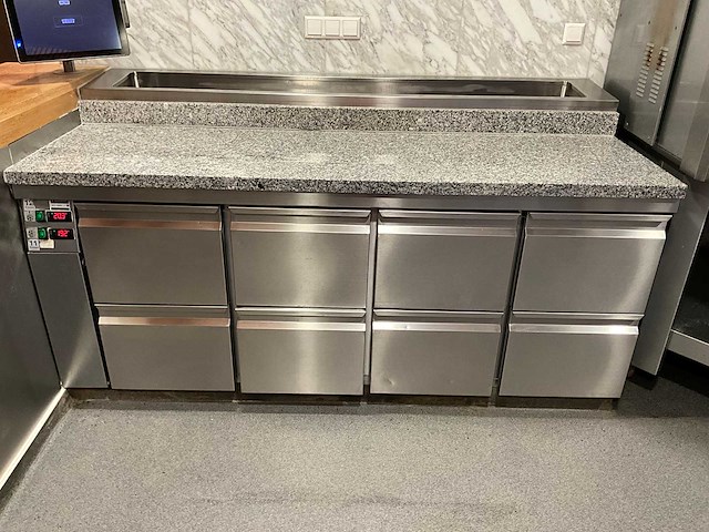 Ake-ideal - pizza-koelwerkbank - afbeelding 3 van  10