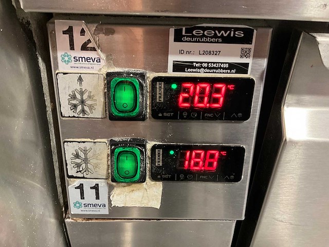 Ake-ideal - pizza-koelwerkbank - afbeelding 5 van  10