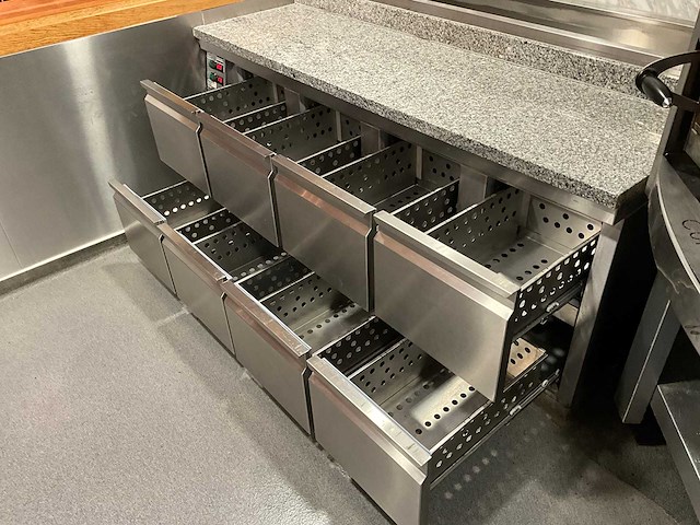 Ake-ideal - pizza-koelwerkbank - afbeelding 8 van  10