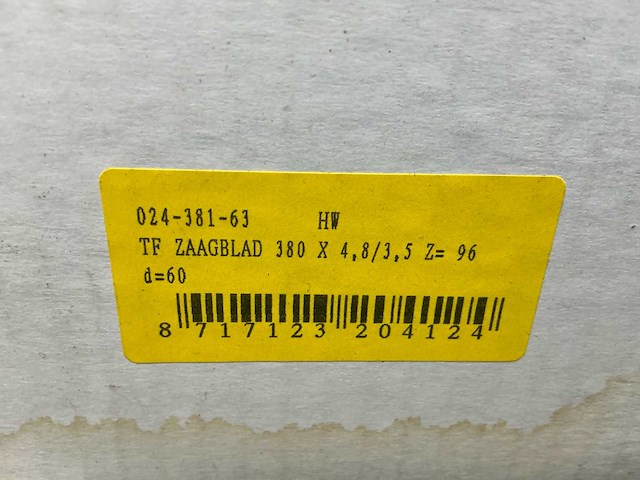 Ake opdeelzaag zaagblad (10x) - afbeelding 3 van  6