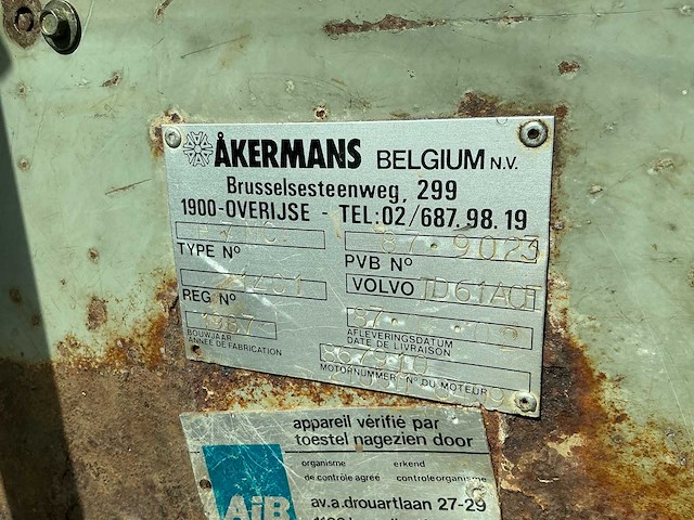 Akerman h7mc banden graafmachine - afbeelding 28 van  38
