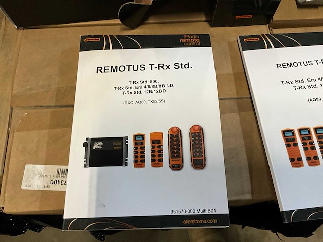 Akerstroms remotus t-rx 500 radiografische afstandbediening set (29x) - afbeelding 4 van  7
