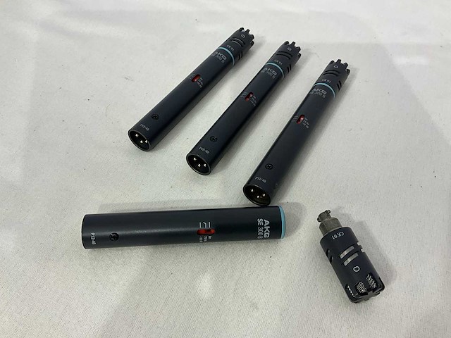 Akg b300 / ck91 microfoon (4x) - afbeelding 1 van  3