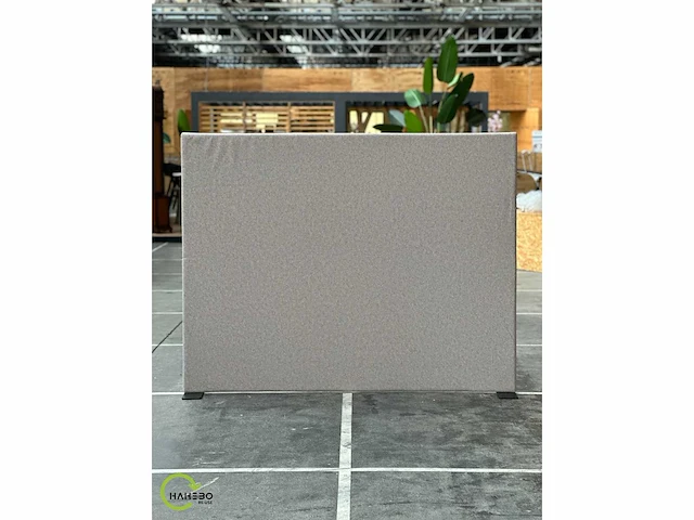 Akoestisch decorpaneel | grijs 180 x 140 cm; dikte 32 mm (2x) - afbeelding 2 van  2