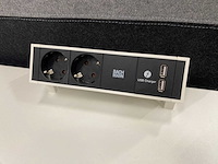 Akoestisch duo slingerbureau 140x80 - afbeelding 8 van  12