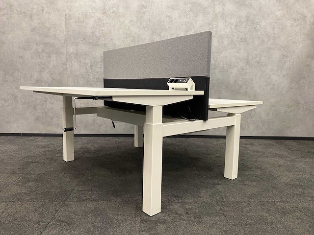 Akoestisch duo slingerbureau 140x80 - afbeelding 10 van  12