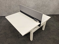 Akoestisch duo slingerbureau 140x80 - afbeelding 1 van  4