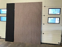Akoestisch wandpaneel - 2600x600x21mm - walnoot (20x) - afbeelding 6 van  6