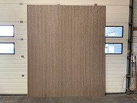 Akoestisch wandpaneel - grijs eiken - 2800x600x21mm (20x) - afbeelding 6 van  7