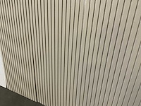 Akoestisch wandpaneel 2600x600x18 mm beige (20x) - afbeelding 2 van  2