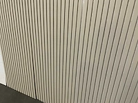 Akoestisch wandpaneel 2600x600x18 mm beige (8x) - afbeelding 5 van  6