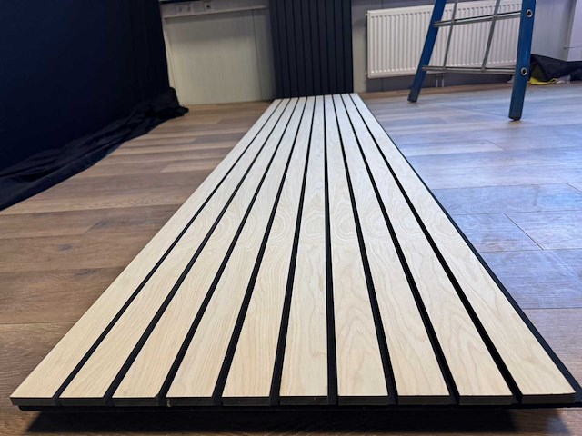 Akoestisch wandpaneel eiken (12x) - afbeelding 6 van  16