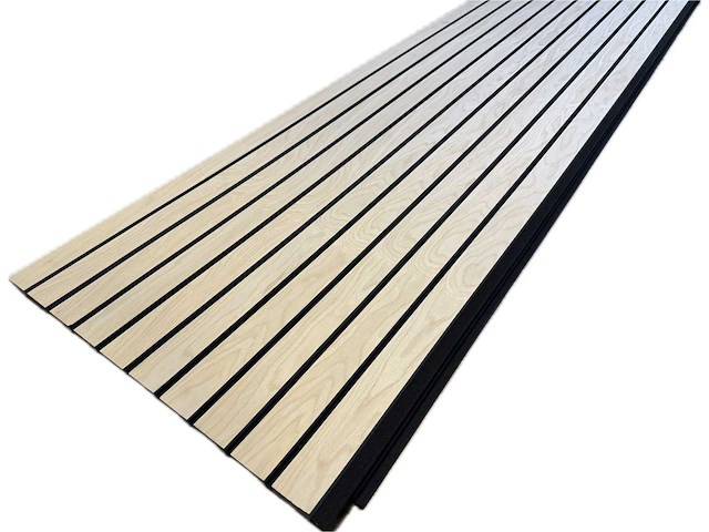 Akoestisch wandpaneel eiken (12x) - afbeelding 1 van  16