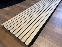 Akoestisch wandpaneel eiken (12x) - afbeelding 6 van  16