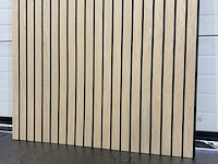 Akoestisch wandpaneel eiken (3x) - afbeelding 4 van  16
