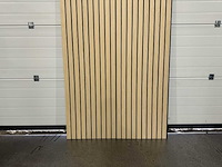 Akoestisch wandpaneel eiken (3x) - afbeelding 8 van  16