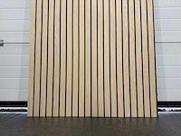 Akoestisch wandpaneel eiken (3x) - afbeelding 14 van  16