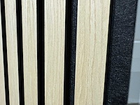 Akoestisch wandpaneel eiken (3x) - afbeelding 9 van  11