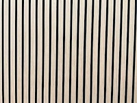 Akoestisch wandpaneel licht eiken 2600x60mm (8x) - afbeelding 6 van  9