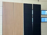 Akoestisch wandpaneel licht eiken 2600x60mm (8x) - afbeelding 8 van  9