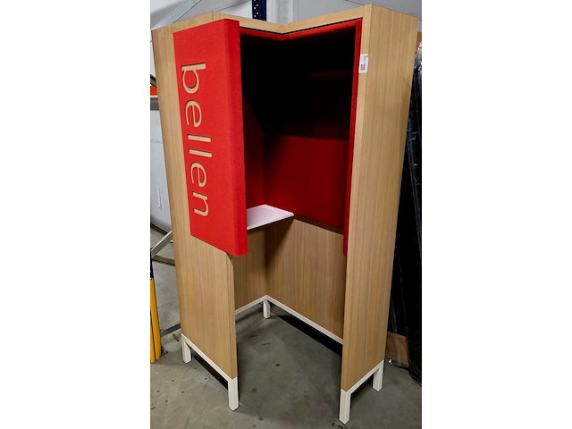 Akoestische belcel, rood - afbeelding 1 van  3