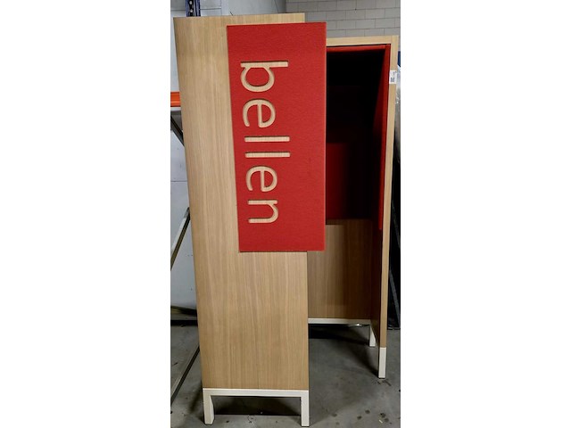 Akoestische belcel, rood - afbeelding 2 van  3
