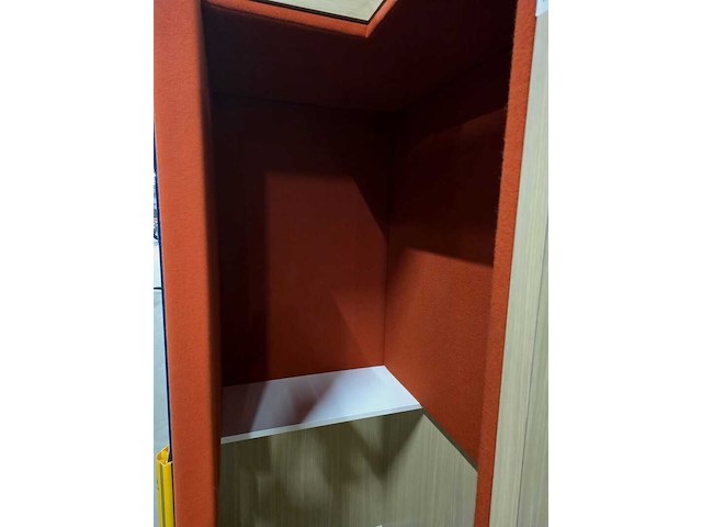 Akoestische belcel, rood - afbeelding 3 van  3
