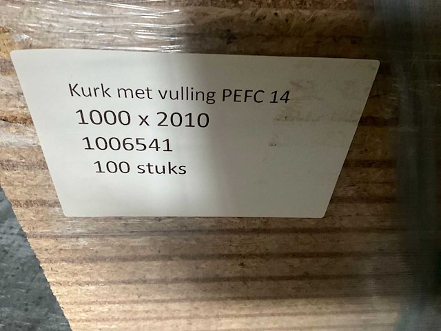 Akoestische deurvulplaat met kurkvulling (200x) - afbeelding 7 van  7