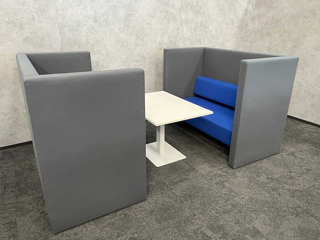 Akoestische lounge werkplek - afbeelding 1 van  10