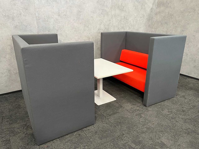 Akoestische lounge werkplek - afbeelding 1 van  3