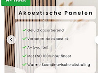 Akoestische panelen / naturel eiken (92x) - afbeelding 7 van  19