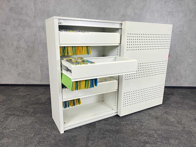 Akoestische schuifdeurkast - hangmapframes - afbeelding 6 van  12