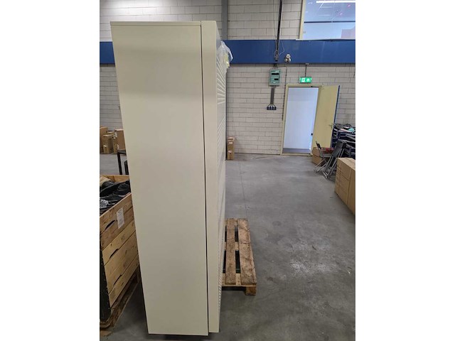 Akoestische schuifdeurkast, gispen, wit - afbeelding 3 van  3