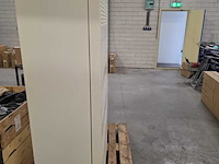Akoestische schuifdeurkast, gispen, wit - afbeelding 3 van  3
