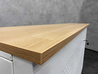 Akoestische schuifdeurkast wit - met sleutel - afbeelding 6 van  14