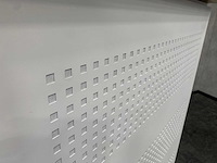 Akoestische schuifdeurkast wit - met sleutel - afbeelding 8 van  14