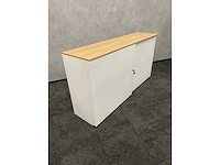 Akoestische schuifdeurkast wit - met sleutel - afbeelding 2 van  10