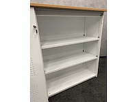 Akoestische schuifdeurkast wit - met sleutel - afbeelding 11 van  14