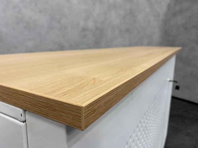 Akoestische schuifdeurkast wit - met sleutel - afbeelding 6 van  14