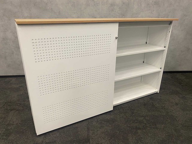 Akoestische schuifdeurkast wit - afbeelding 5 van  8