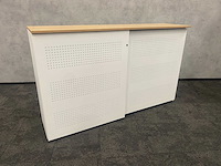 Akoestische schuifdeurkast wit - afbeelding 1 van  8