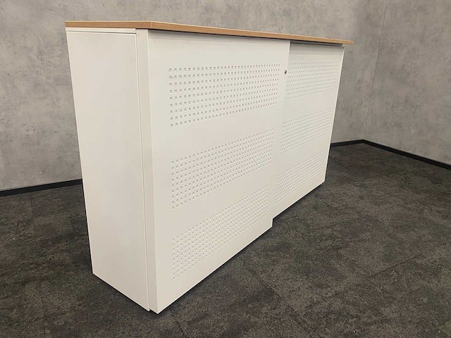 Akoestische schuifdeurkast wit - afbeelding 7 van  8